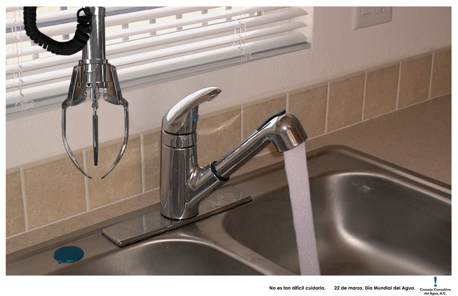 Jóvenes Creativos - Arcade Claw Faucet Print Ad