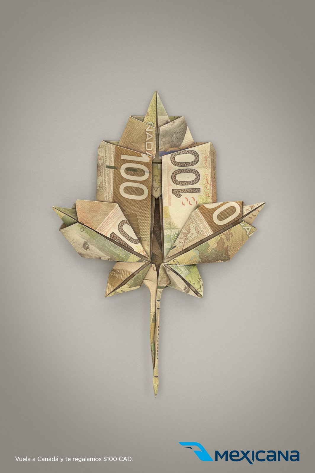 Mexicana - Vuelos a Canadá Print Ad