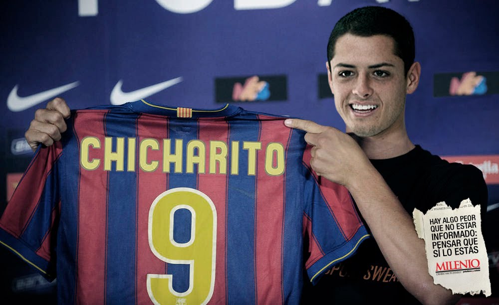 Milenio - Chicharito Barcelona Fake News Campaign