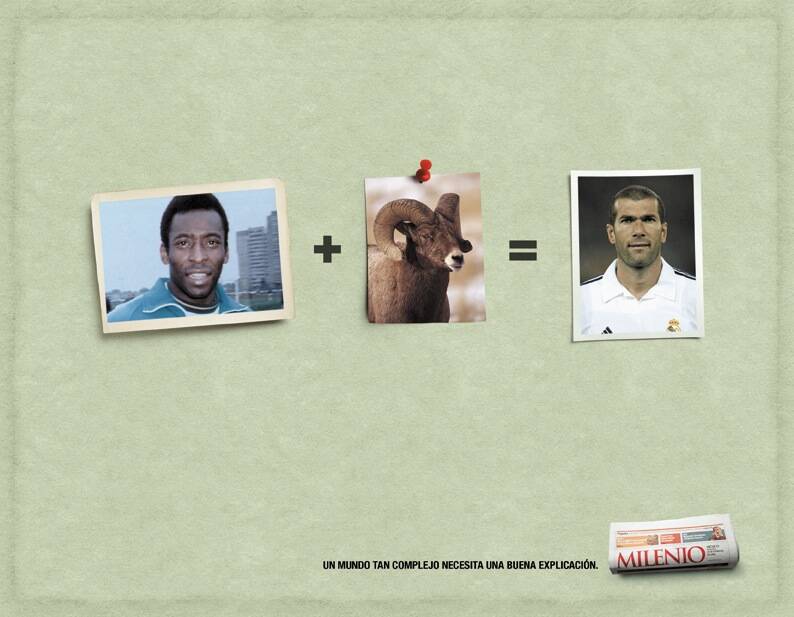Pelé + Ram = Zinedine Zidane