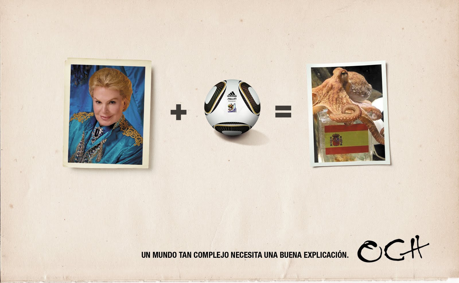Walter Mercado + Jabulani = Paul the Octopus